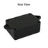Junction Box Waterproof Dustproof IP65 ABS Plastic Universal Electric Project Enclosure Black with Fixed Ear 3.26"x 2.28"x 1.29"(83 x 58 x 33 mm)(...