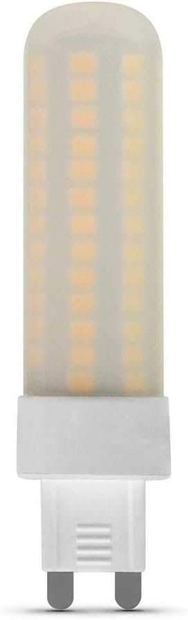 Feit Electric BP60G9/830/LED 60W EQ DM T4 LED Light Bulb...