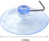 20Pcs Clear Suction Cups with Hooks PVC Plastic Transparent Sucker Hanger Industrial Hooks for Daily Home Decoration and Organization,Storage and ...
