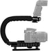Ultimaxx Stabilizing Handheld Stabilizer Handle Grip with Accessory Mount for Camera, Camcorder, DSLR, DV Video; Compatible for Canon, Nikon, Sony...