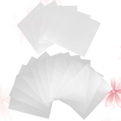 15 Pcs 3D Pen Mat Clear 3D Pen Stencils Multi Purpose Silicon 3D Pen Templates for 3D Printing Pen (White)...