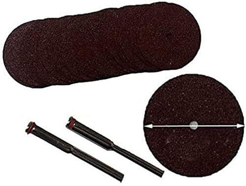 100+2 Cut Off Wheels Disc for Dremel 409 Rotary 15/16" Rotary Tool Mandrel 401 1/8" Made for Dremel 3000 4000 4000 3/34 Chicago Electric, Milwauke...