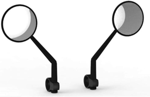 Yungeln Rearview Mirror Scooter Adjustable Rear View Glass Bicycle Mirror Reflector Compatible for Xiaomi 1S M365 Pro Scooter...