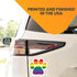 Magnet Me Up Blank LGBTQ Gay Pride Pawprint Magnet Decal, 5 Inch, Heavy Duty Automotive Magnet for Car Truck SUV, Refrigerator, Mailboxes, Various...