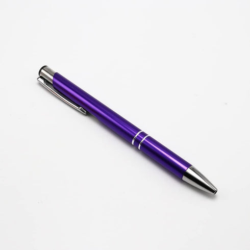 Stylish quality metal ballpoint Pens, black ink, soft writing experience (Multiple body colours (13 colours per pack))...