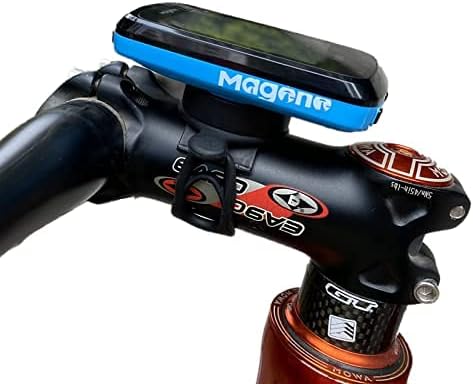 360 Degree Rotating Garmin Bike Mount Attached to Out Front Stem Handlebar for Edge Varia iGPSPORT XOSS Magene Blackbird...