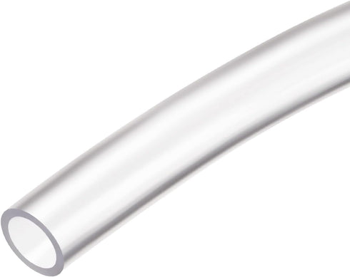 DMiotech 8mm ID 10mm OD Clear PVC Tube Flexible Transparent Hose Vinyl Tubing for Water,Air, Oil Tube,3.28ft Length...