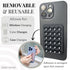 Removable and Reusable Adhesive, Silicone Suction Phone Case Mount, iPhone and Android Phone Accessory, Hands-Free Mirror Phone Holder, TikTok Vid...