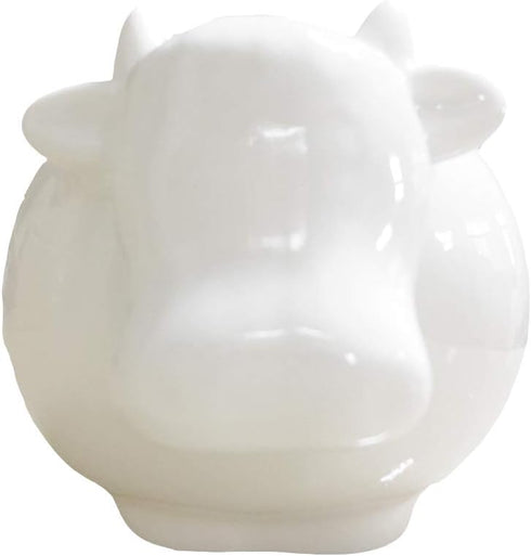 White Cow Ceramic Flower Planter Mini Succulent Plants Pot, for Office House Balcony Landscape,Creative Decorative Flower Pots....