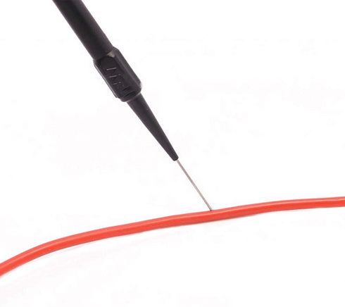 15pcsProbes Pin Insulation Piercing Needle,0.7mm No-Destructive Pin Test Probes Pin Insulation Piercing Needle Multimeter Test Probe for Banana So...