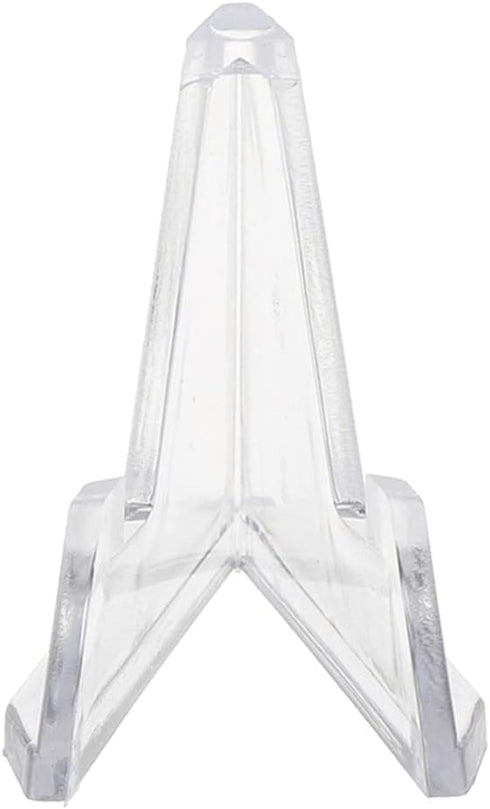 5Pcs Transparent Acrylic Stands Coin Display Stand Easel Holder Rack Shelf For Collectable Challenge Medals Card Holder Coin Display Stand Home Dé...