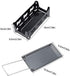 Cheese Raclette Set, Portable Candlelight Raclette Pan Foldable Non-Stick Rotaster Baking Tray Stove Set with Spatula Home Kitchen Grilling Tool...
