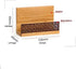 Japanese Garden Style Wood Office Business Card Holder for Desk Organizers and Accessories...