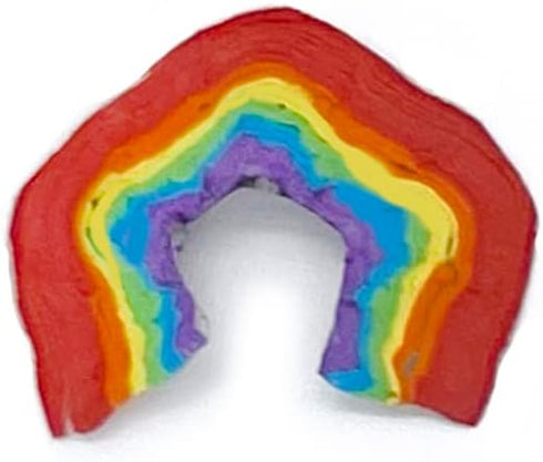 Recycled Rainbow Pencil Set of 6 + Jumbo Eraser...