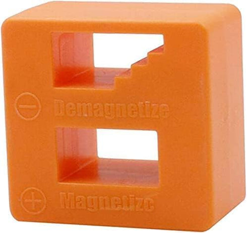 Orange Screwdriver Tool Degausser Screw Bit Batch Fast Magnetizer Demagnetizer, 54x52x30mm Fashion Screwdrivers Tool...