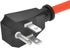 Monoprice Coiled Power Tool Extension Cord - NEMA 5-15P to NEMA 5-15R, Expands from 3 Feet to 10 Feet, 13 Amp, 16AWG, Orange...
