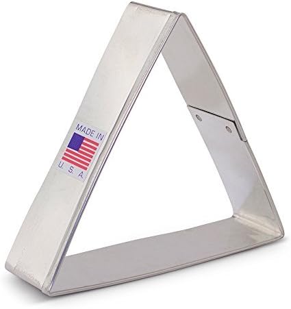 Triangle Cookie Cutter, 3.5" Made in USA by Ann Clark...