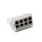 50pcs 8 Port Push-in Electrical Wire Connector, PCT-108 Quick Connection Terminal Compact Wire Connector for 18-12 AWG Solid Stranded Wires...