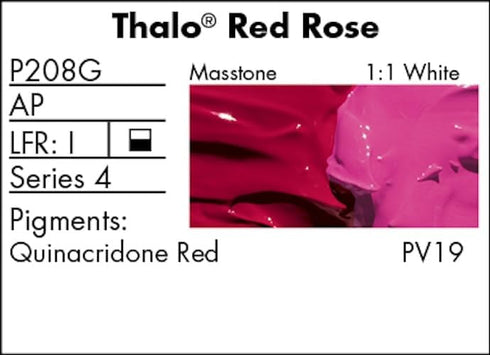Grumbacher Pre-Tested Oil Paint, 37ml/1.25 Ounce, Thalo Red Rose (P208G)...