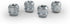 Gorilla Automotive 78641N Acorn Open End Wheel Locks (14mm x 1.50 Thread Size) - Pack of 4...