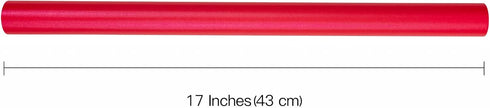 RUSPEPA Red Matte Wrapping Paper - Solid Color Pearly - lustre Paper Perfect for Wedding, Birthday, Christmas, Baby Shower -17 Inches X 32.8 Feet...