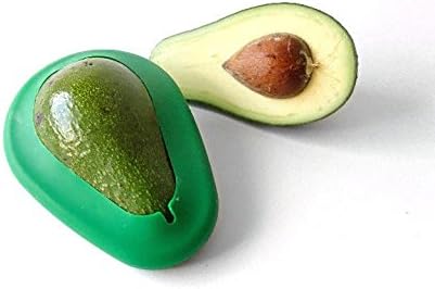 Food Huggers Avocado Huggers 2pc Silicone Reusable Avocado Savers with Pit Storage | BPA Free, Dishwasher Safe Holder | Large & Small Set...