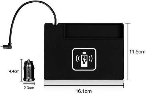 2018-2023 Toyota Camry Wireless Charger, Fast 15W Cell Phone Qi Charging Station Pad Mat fits Camry Accessories...