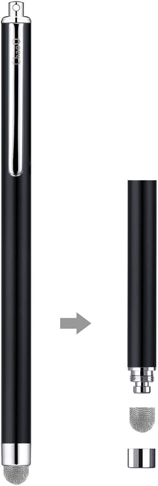 0.27 Inches (7 mm) Replaceable Mesh Fiber Tips Stylus Pen (Pack of 10)...
