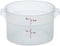 Cambro RFS2PP190 Round Storage Container 2 Qt., 6 Pack...