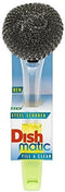Filable Washing Up Brush With Steel Scourer by Dishmatic...