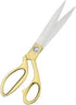 Stainless Steel Sharp Tailor Scissors for Clothing Dressmaking Shears Fabric Craft Cutting Adjustable Kitchen Scissors, Gold (8'')...