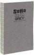 SoHo Urban Artist Open Bound Sketch Pads - Open Coptic Bound Sketch Pads for Drawing, Calligraphy, Any Dry Media, & More! - [Grey - 5.6x8.26" - Si...
