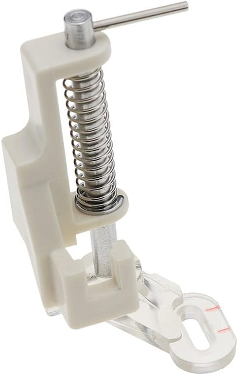 4pcs Large Metal Darning/Free Motion Presser Foot for Household Low Shank Brother Singer and More Sewing Machines Include Close Toe, Open Toe, Qui...