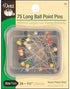 Dritz 45 Ball Point Pins, Long, 1-1/2-Inch (75-Count)...