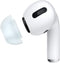 Replacement Ear Tips/Silicone Earbuds Covers Compatible with AirPods Pro 2019 Wireless Ear Phones, 1 Pair Ear Piece (Large), Transparent Blue...