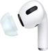 Replacement Ear Tips/Silicone Earbuds Covers Compatible with AirPods Pro 2019 Wireless Ear Phones, 1 Pair Ear Piece (Large), Transparent Blue...