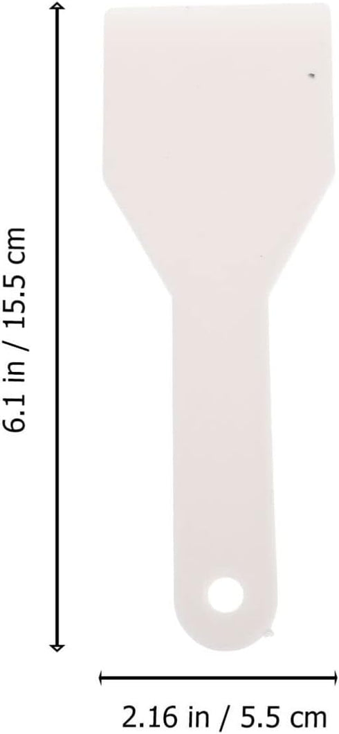 MAGICLULU 1pc Plastic Refrigerator Shovel White Refrigerator Scraper With Handle Refrigerator De-Ice Scraper for Kitchen......