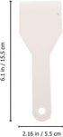 MAGICLULU 1pc Plastic Refrigerator Shovel White Refrigerator Scraper With Handle Refrigerator De-Ice Scraper for Kitchen......