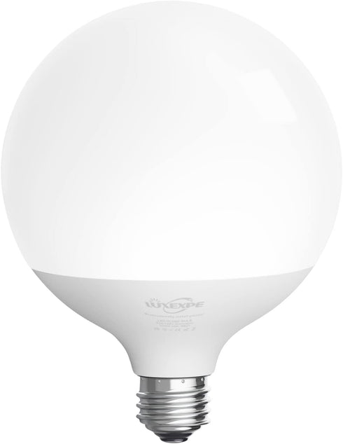 Globe Light Bulbs, G120 Globe Bulb,18W=200W LED Light Bulb, 4000K Natural White Led Bulb, Non-Dimmable,E26 Base Large Globe Light Bulb,1800 Lumer,...