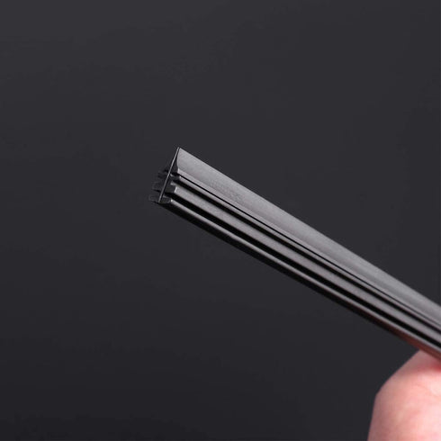 4 Pack Windshield Wiper Blades Refills, Universal Rubber Frameless Windshield Wiper Blade Refills Parts Windshield Wiper Rubber Strips for Most Ca...