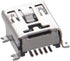 Mini USB Type B Female Port 5-Pin 180 Degree SMD SMT PCB Jack Socket - (25 Pcs)...