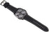Avaner Mens Punk Watch, Unique Big Face Dual Time Zone Wristwatch, Analog Quartz Leather Strap Sport Watches with Decorative Compass and Thermomet...