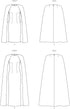 Vogue Misses' Fitted Cape Dresses Sewing Pattern Packet, Sizes 18-20-22-24-26, Multicolor...