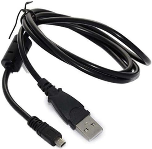 Olympus T-100 Camera USB Cable, 5 FT Extra Long 2-in-1 USB PC Battery Power Charger Camera Data Cable Cord for Olympus T-100 T100 Digital Cameras...