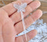 Comicfs 200 Pcs Plastic Cocktail Picks 3.5" Fruit Toothpicks Sandwich Appetizer Cocktail Sticks Food Drink Picks Skewers Party Supplies for Weddin...