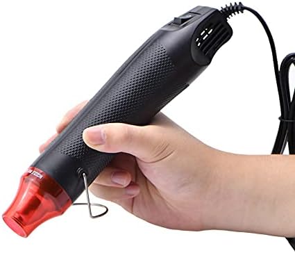 Bubble Buster Tool Paint Heat Gun for Craft Epoxy Glitter Tumbler, Blower Hot Air Heater for Embossing Stamps Resin Heatcraft Wax Art Projects (Bl...