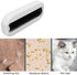 HURRISE Handheld Crumb Sweeper, Handy Rolling Bed Sweeping Brush, Crumb Brush, Reusable Home Soft Hair Debris Collector for Table Bed Sheet Clothe...
