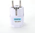 ANRANK UE3360AK 2 Packs Universal AU US UK to EU Europe Plug AC 250V Power Travel Adapter White...