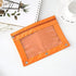 Binder Fabric Pencil Pouch 3-Ring Binder Pencil Case Bag with Zipper 4 Pack (Orange)...