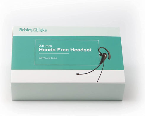 Headset for Cordless Phones Corded Headset 2.5mm Hands Free Headset...